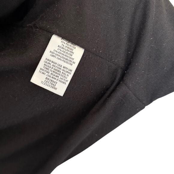 Leith Knit Longline Bomber Jacket Gray Size XS Minimalist Lagenlook - Picture 6 of 7